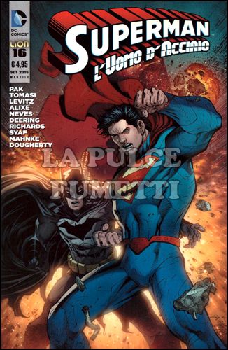 SUPERMAN L'UOMO D'ACCIAIO #    16